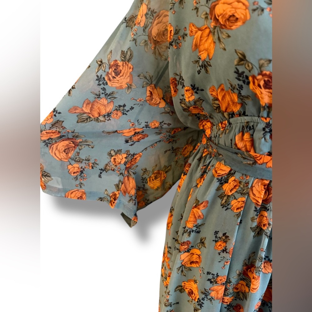 Baltic Born Floral High Low lined Dress - Picture 5 of 10